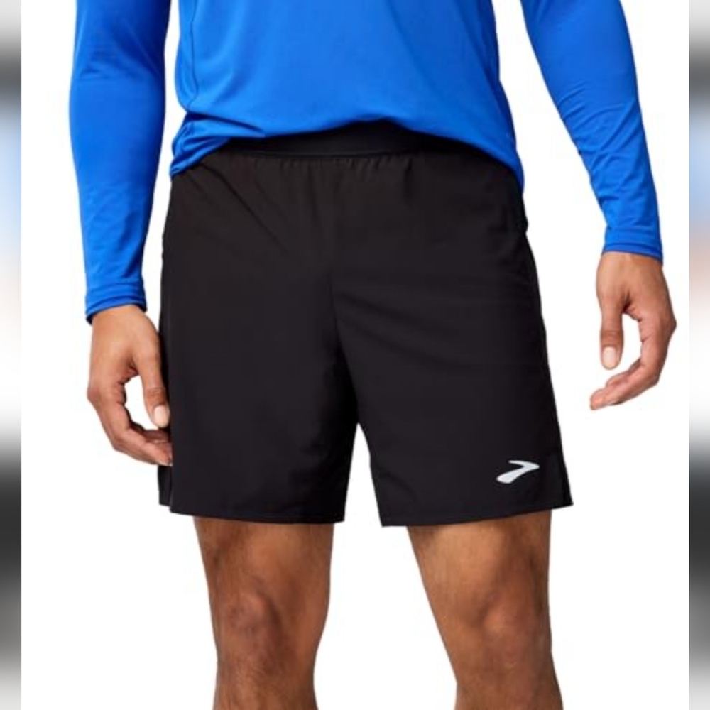 #1378 Joma  Men's Athletic Black Shorts